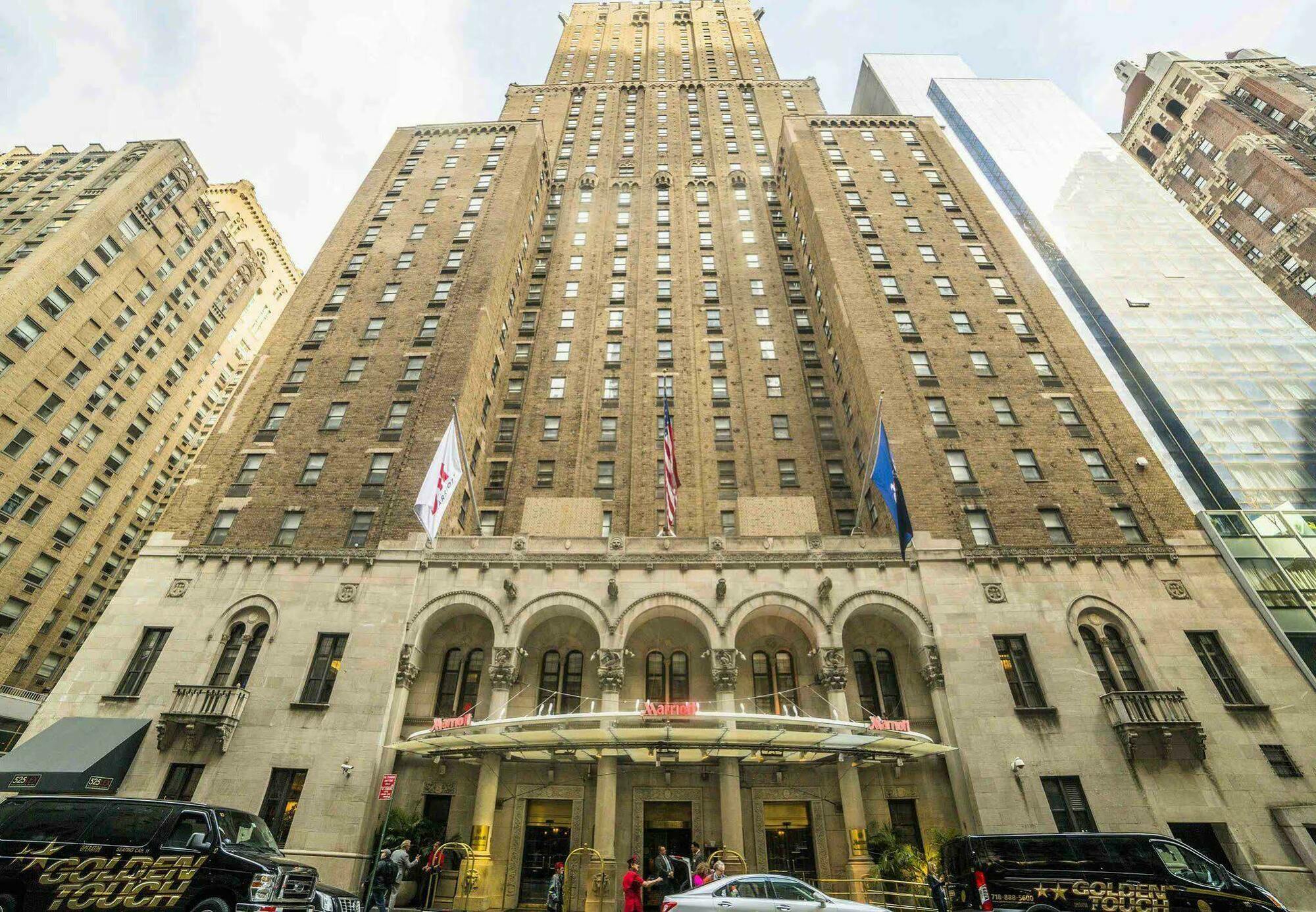 New York Marriott East Side Hotel Exterior foto